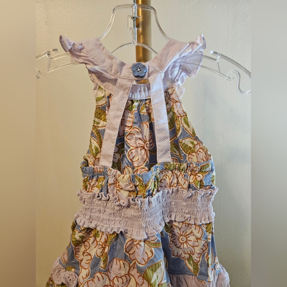 Matilda Jane Lavender Floral Tiered Ruffle Dress - Picture 6 of 6